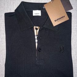 Burberry Black Polo 