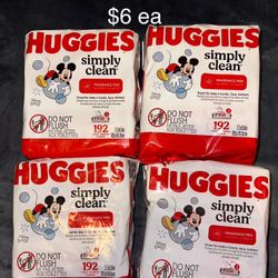 Huggies Wipes 