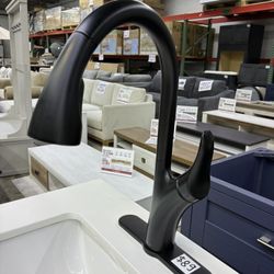 Kohler Simplice Pull-Down Kitchen Faucet Black Matte