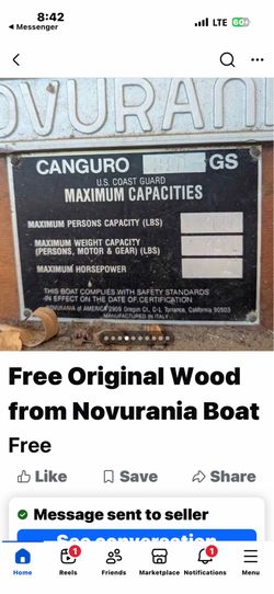 Wood panels to a Novarania Boat
