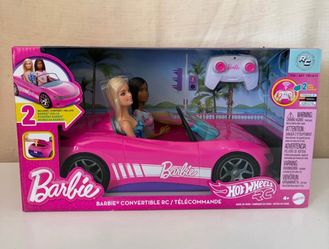Barbie Hot Wheels RC Convertible Car