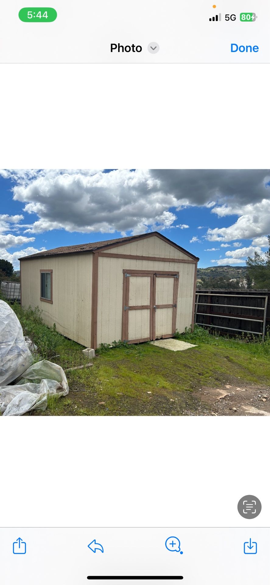 22.5x12.5 Foot Tuff Storage Shed