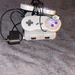 Super Nintendo With 800 Games On It