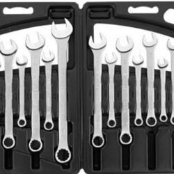 STANLEY 85-783 MAX-DRIVE MATTE FINISH COMBINATION WRENCH SET, (20 PIECE)
