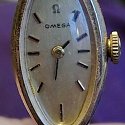 Woman's Omega Solid Gold Watch