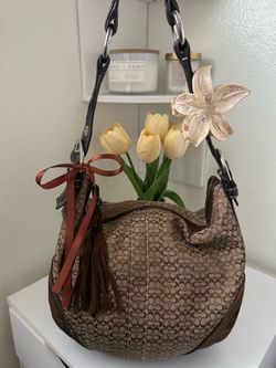 Coach Soho Signature Hobo Shoulder Bag