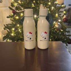 Hello Kitty Starbucks Bottles