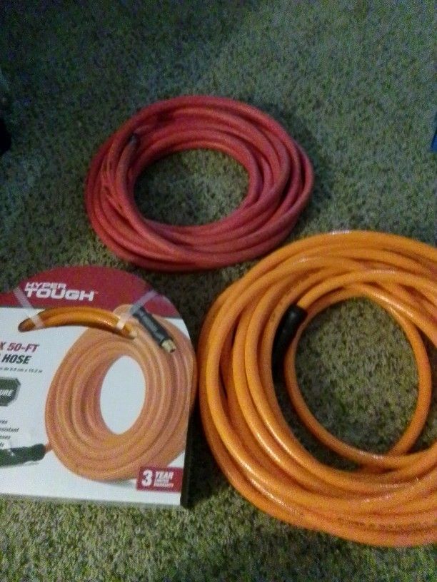 3 New 3/8 50 Foot PVC Air Hose