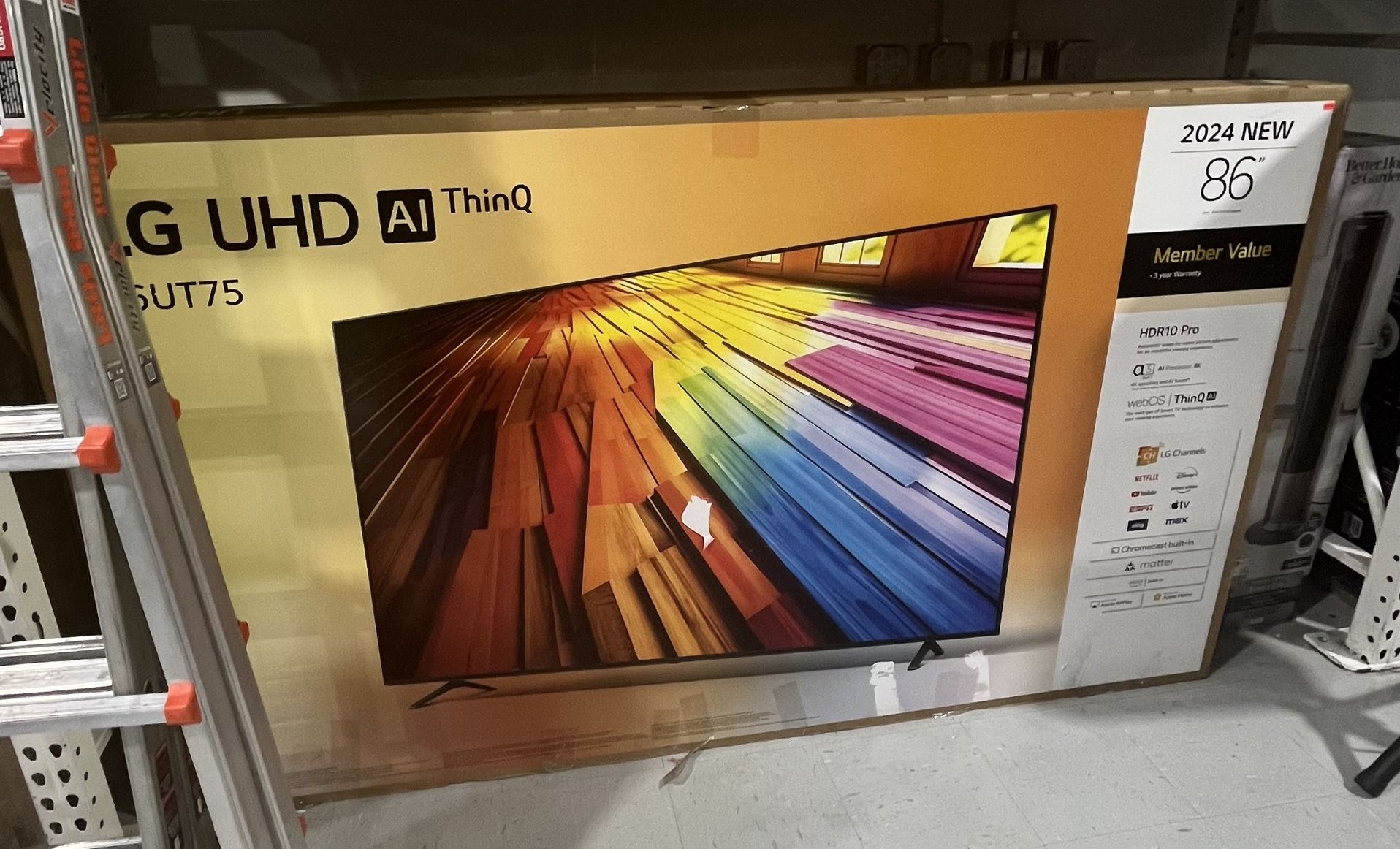 LG UHD 86UT75 ThinQ 86” $999.99