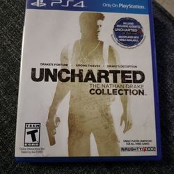 PS4 Game Uncharted Nathan Drake Collection 