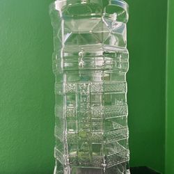 Vintage Collectible Red Lobster Light House Glass Clear 6.75” EUC