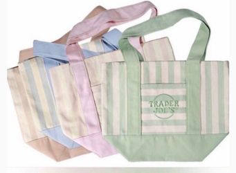Trader Joe's Canvas Tote Bags