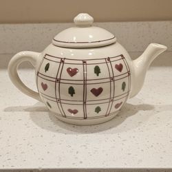 HARTSTONE. HOLIDAY. TEA. POT