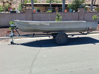 Aluminum boat 14 ft