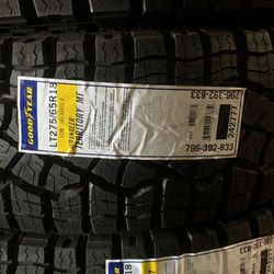 LT275/65/18 Goodyear Wrangler Territory MT