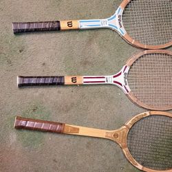 Vintage Tennis Rackets