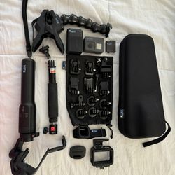 Go Pro Hero 5 Black And Complete Accessories 