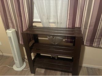 Wood shelf