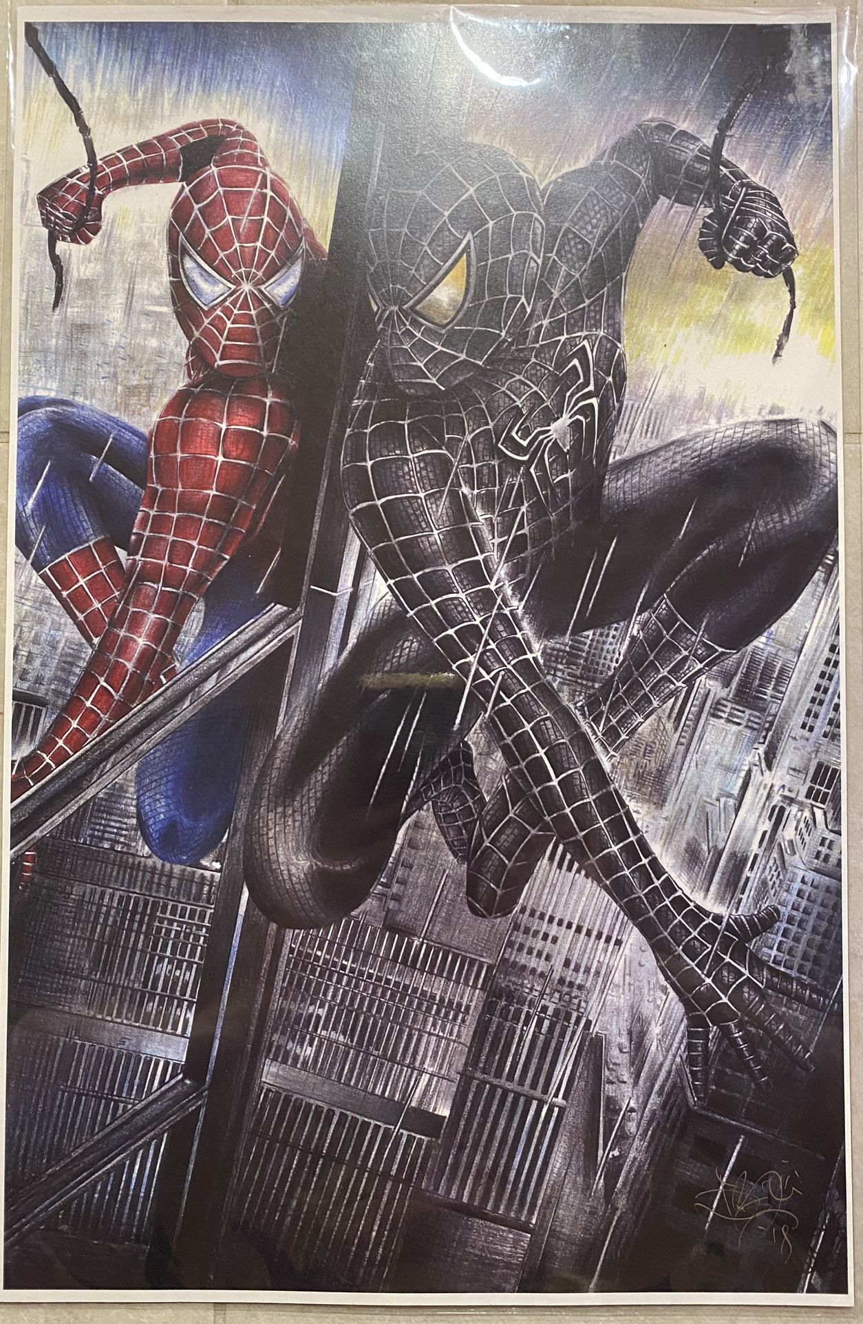 Spider-Man Poster For Framing
