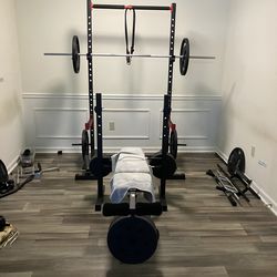 Squat rack and more TRADES WELCOME