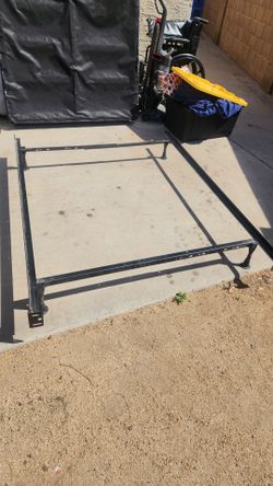 Queen bed and box springs