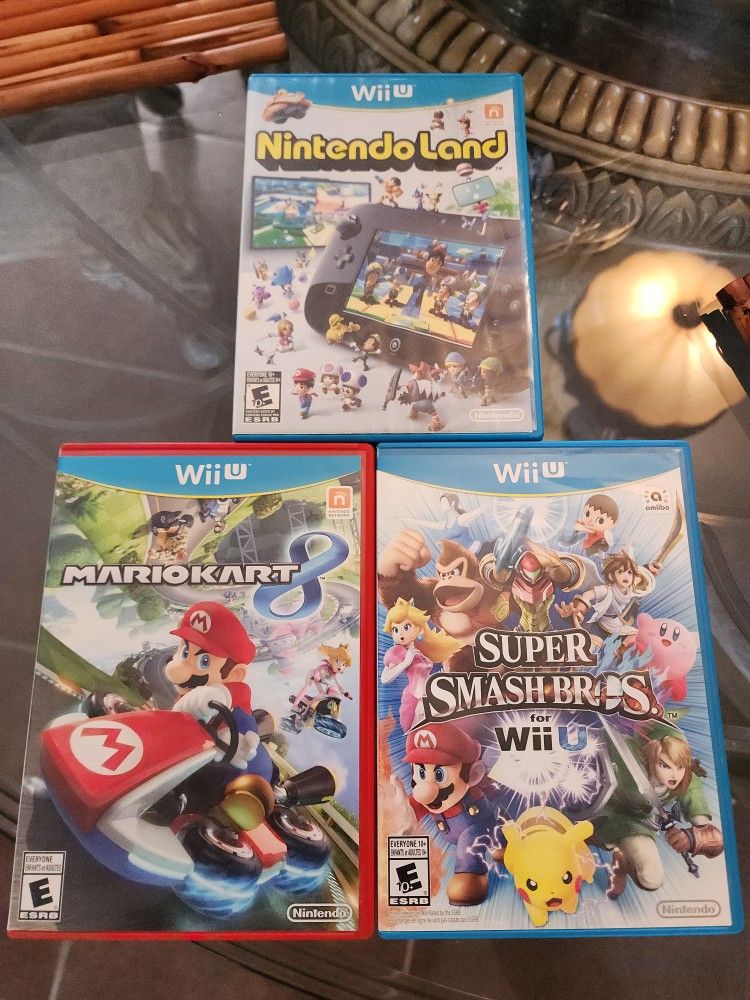 Nintendo Wii U Games 