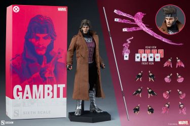 Sideshow Marvel X-Men Gambit Deluxe Version 1/6 Figure
