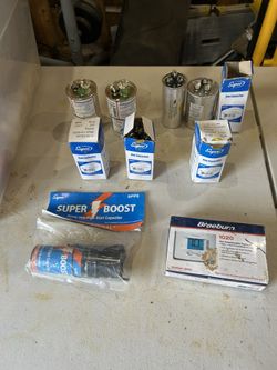 HVAC Supplies- Capacitors - Thermostat - Hard Start Capacitor