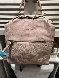 Pink Back Pack Purse 