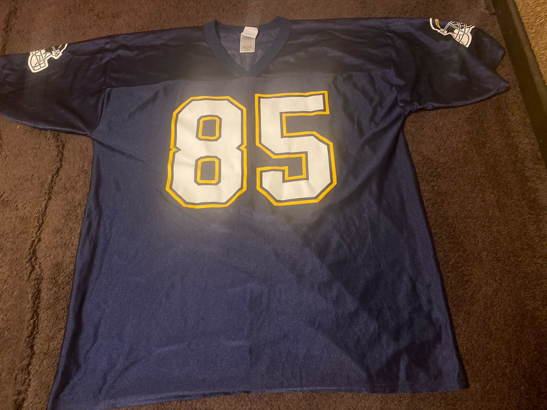 2004 Vintage San Diego Chargers Jersey Adult Size XL Antonio Gates 