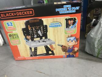 Black and Decker Mega power n play workbench