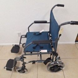 Durable Folding Steel Transport
Wheelchair