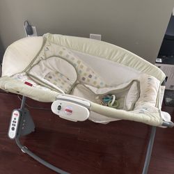 Fisher Price Baby Sleep On Rocker Swing