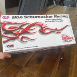 Mopar Racer Car Collectible Signed By Original Racer Named Garyscelzi