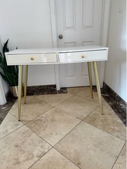 White Vanity