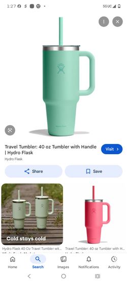 Hydro Flask 40 oz Travel Tumbler with Handle