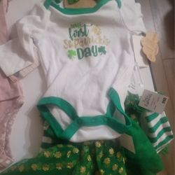 9 MONTH ST. PATRICK'S DAY OUTFIT