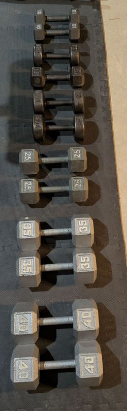 Assorted Dumbbell Pairs