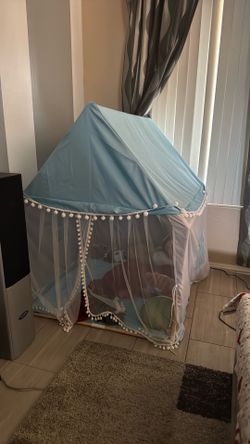 Blue play house