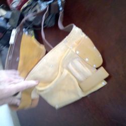 Carpenters Tool Belt Split Leather
