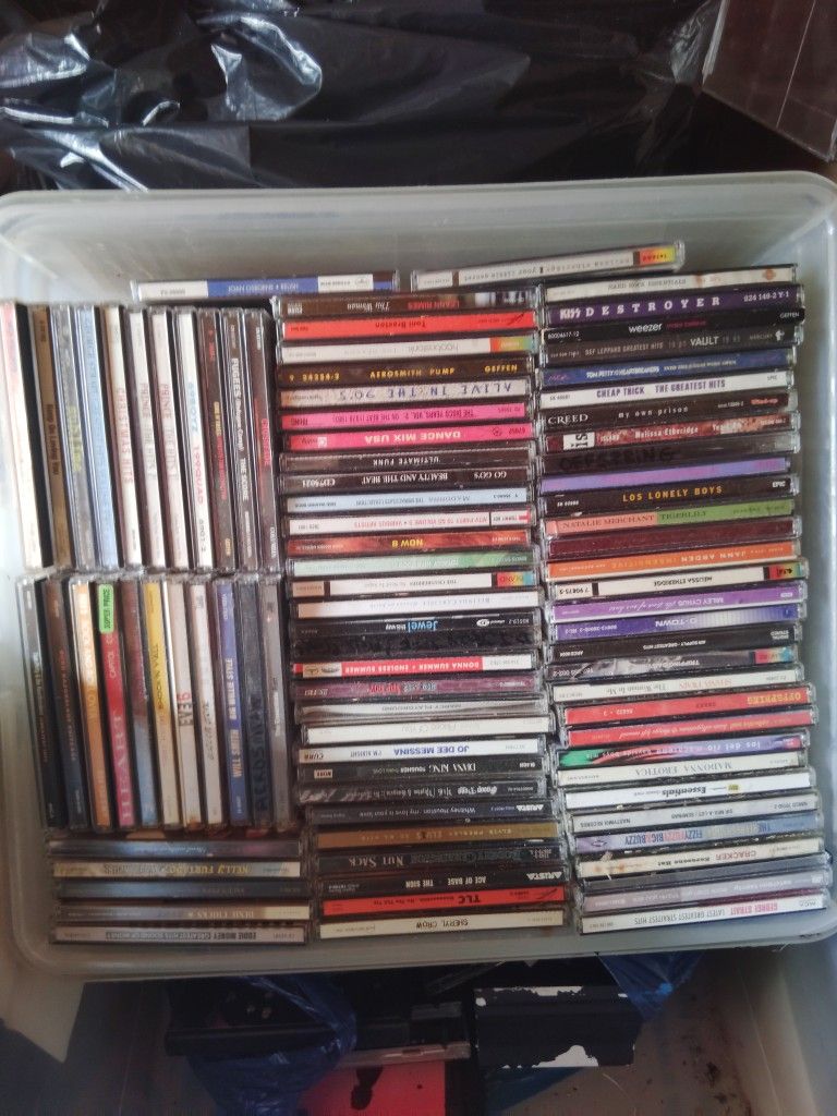 Old CD & News Paper