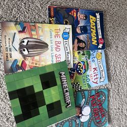 Minecraft and Other Books (5 Books)