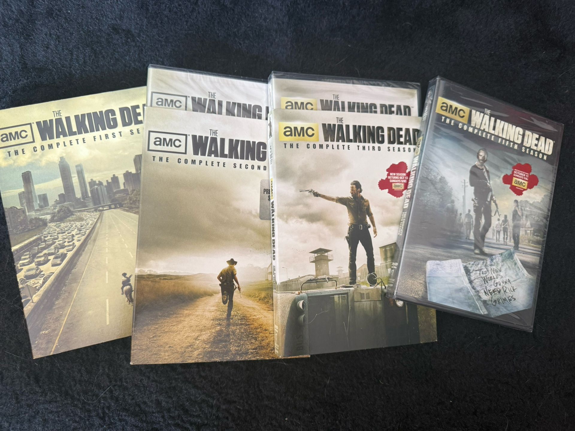 Walking Dead DVD Sets Seasons 1-3, 5