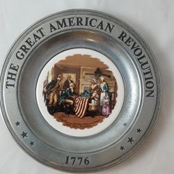  76' -1976 Bicentennial Pewter Plates