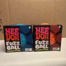 Nee Doh Fuzz Ball Flower Power – 2 Pack