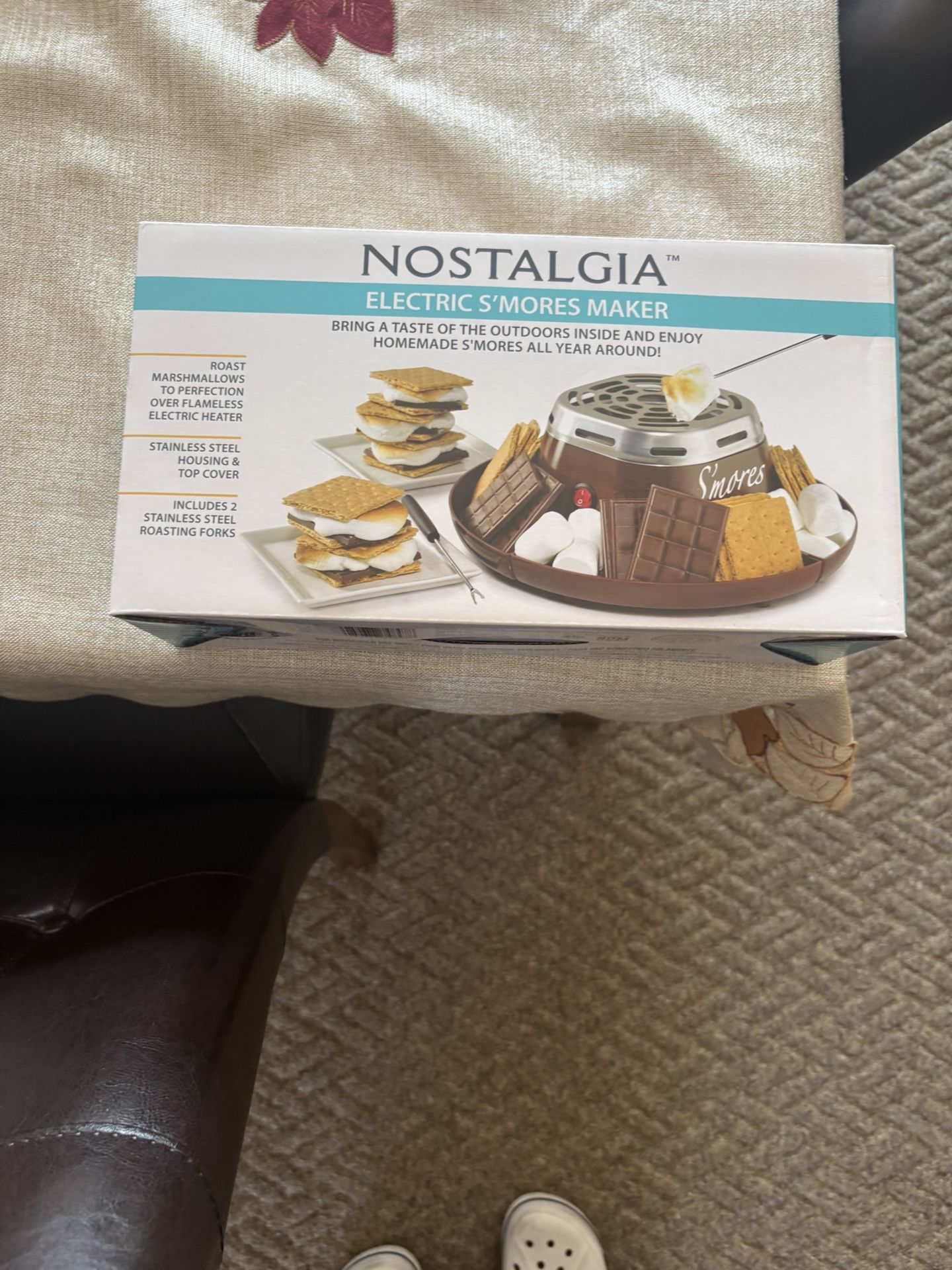 Nostalgia Electric S’Mores Maker *BRAND NEW*
