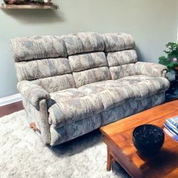 Retro Layzboy Dual Recline Sofa (DELIVERY AVAILABLE)