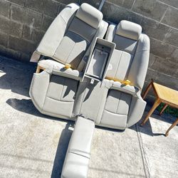G37 Sedan Rear Seats