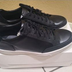 Taking Best Offer. Brand New Condition Men's Size 11 Calvin Klein Izar Black/white Casual Shoes in Box. Taking Best Offer.