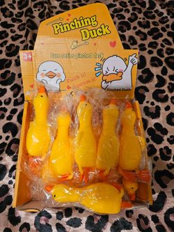 Squishy pinching ducks